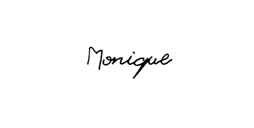 Schrift Beispiel Monique