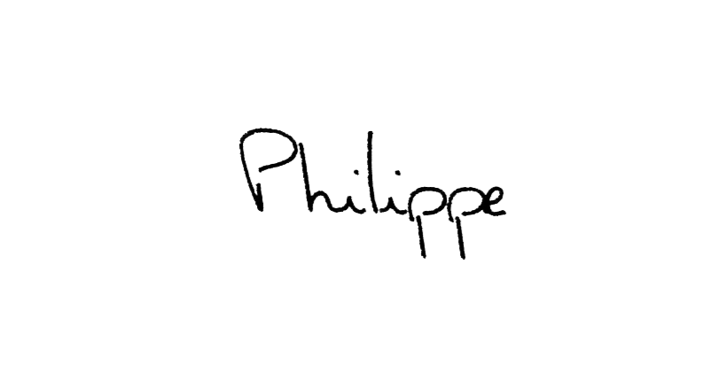 Schrift Beispiel Philippe